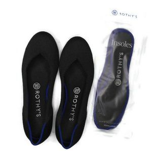 Rothy's 7.5 Black Solid Flats